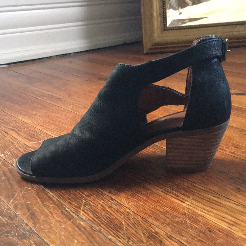 Lucky Brand Open-Toe Bootie